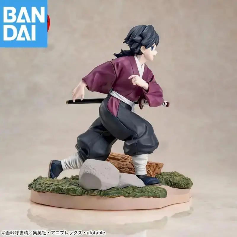 Bandai Namco Banpresto Dämonentöter Kimetsu No Yaiba Sabito Tomioka Giyuu PVC 18 cm Anime-Modell Geschenk auf Lager Original Original