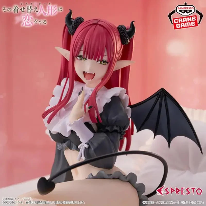 Bandai Original Banpresto Anime My Dress-Up Darling Kitagawa Marin PVC Action Figure Collectible Model Toy Gifts