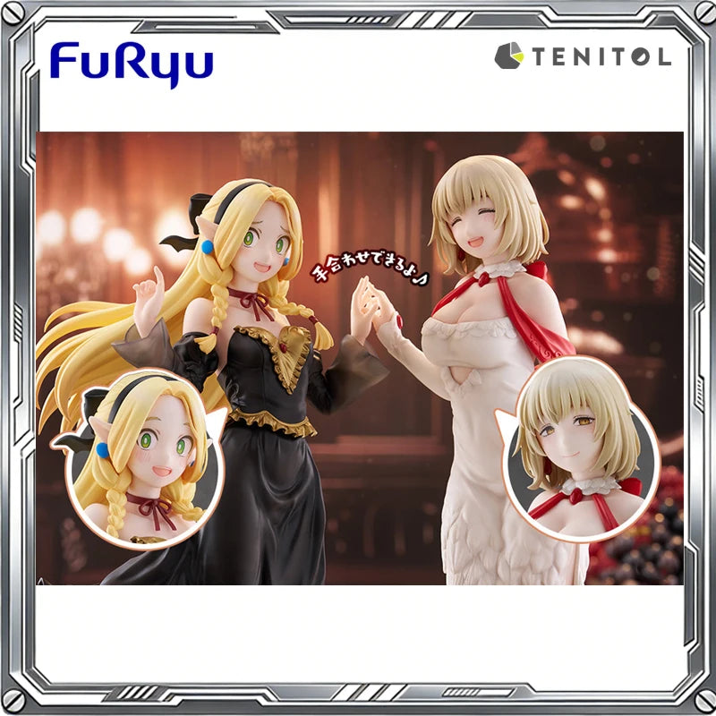 FuRyu Original TENITOL TALL Delicious in dungeon Anime Marcille Falin Dress Style Ver. Action Figure Toys Gift Collectible Model