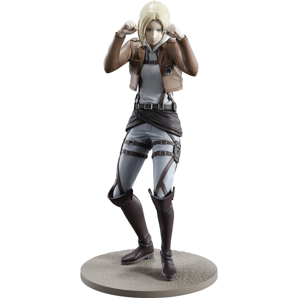 Original Bandai Ichiban Kuji Attack on Titan Female Titan Ani Figure The World Outside the Walls Anime Figure Collectible Model