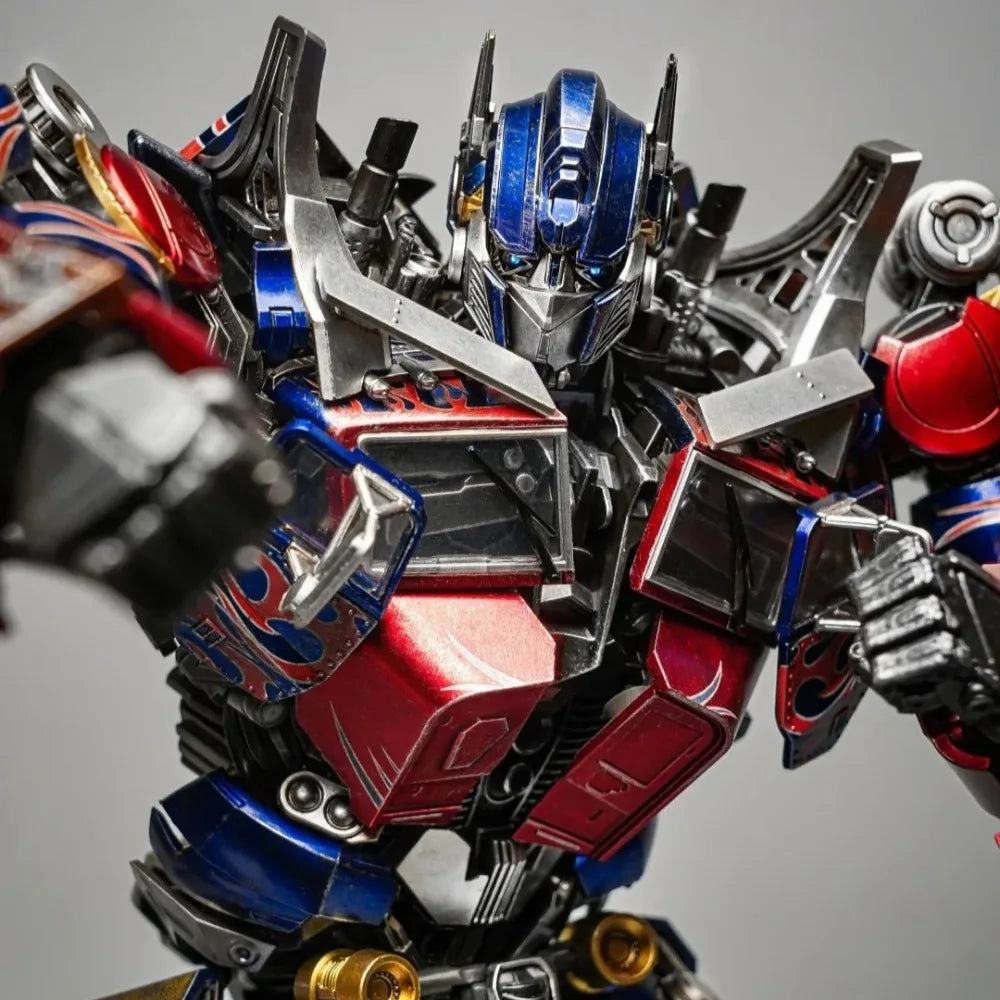 Threezero Transformers Action Figure DLX Optimus Primal Revenge of The Fallen Anime Figurine Joint Movable Model Collection Toy