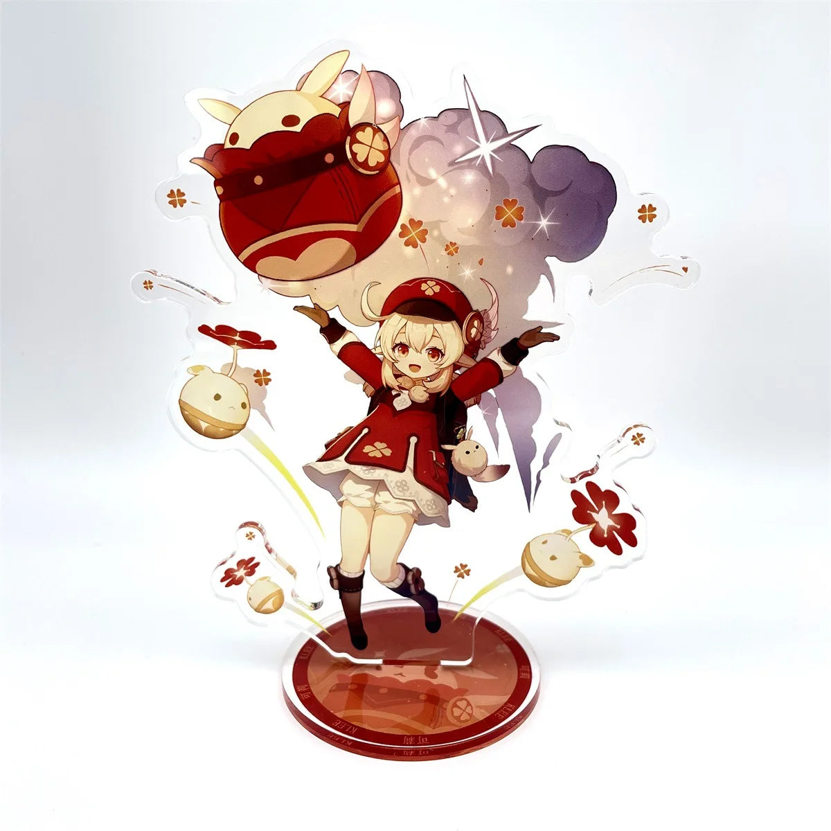 Anime Figur Genshin Impact Furina Arlecchino Xiao Yae Miko Yelan Acryl Stand Modell Platte Schreibtisch Dekor Stehende Zeichen Fans Geschenk