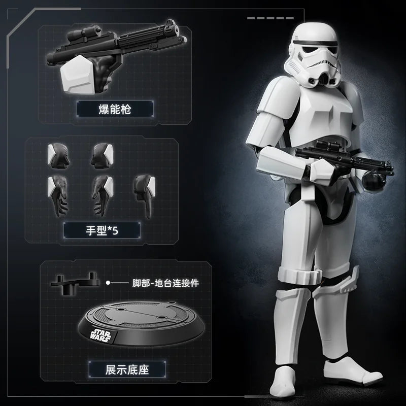 Blokees Star Wars Action Figure Movie Darth Vader Dark Trooper Anime Action Figure Collection Toys Model For Children Gift
