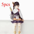 5pcs  Anime Figure Demon Slayer Kimetsu No Yaiba Anime Action Figures Tanjiro Nezuko I Models Perfect Gift for Fans Toy