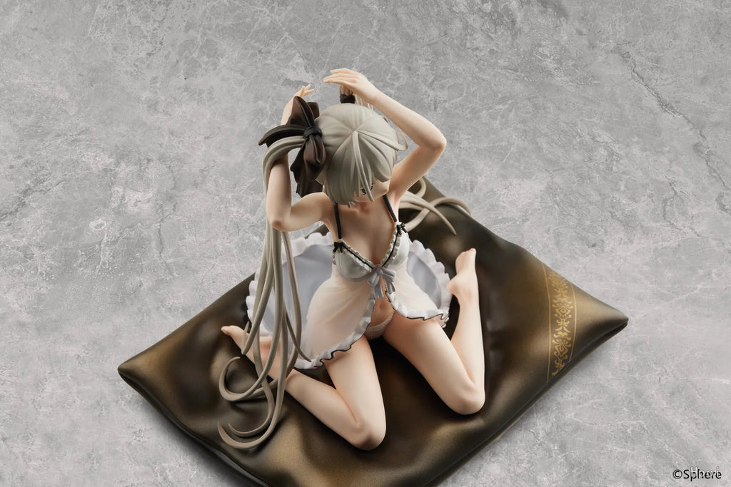 16CM Anime Yosuga no Sora Kasugano Sora Figure Pajamas Sitting Posture  Cute Model Toy Girl Gift Collection Ornaments PVC