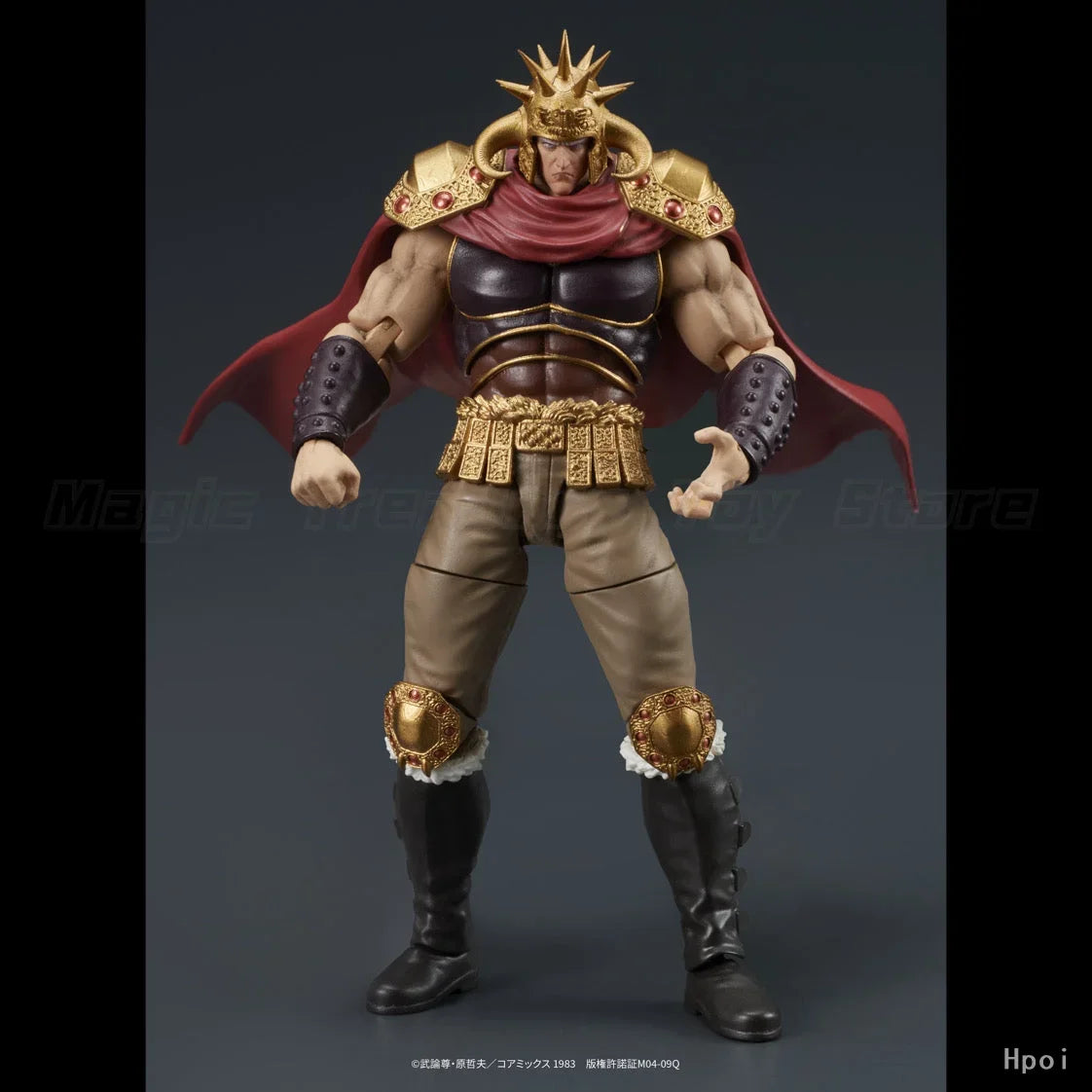 【MT】Original DIG DIGACTION Fist of The North Star Raoh Raou Black King Set Action Figure Model Toy Ornament