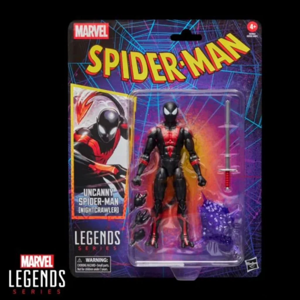 Marvel Legends Retro Spider-Man 2099 Hypno-Hustler 6-Inch Action Figure Collectible Toy Model Kit Doll Fans Gifts