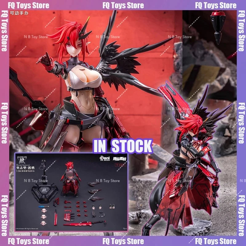 In Stock Animester Nuclear Gold Reconstruction 1/9 Wolf-Mastiff Force Karas Samurai Sexy Girl Doll Anime Figures Toys Models PVC