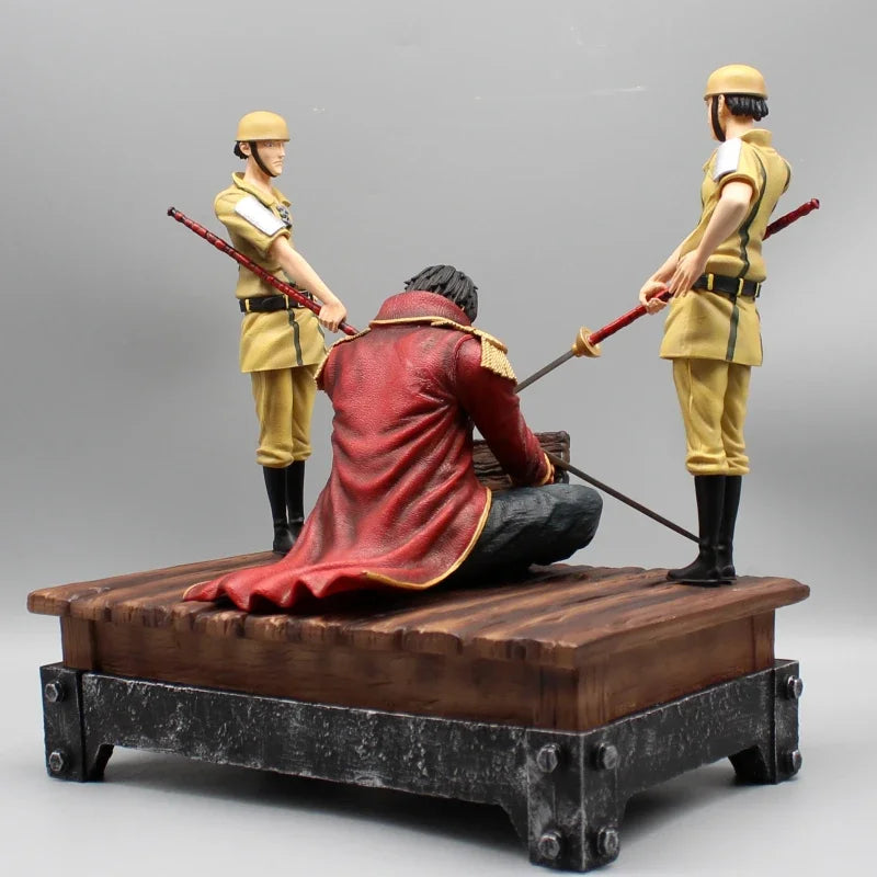 26cm One Piece Anime Figure Gol D Roger Sentenced Platform Action Figurine Pvc Statue Model Decoration Doll Christmas toy Gifts
