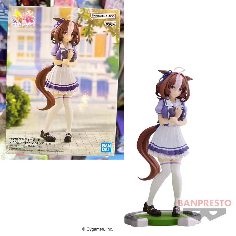 Fast Shipping Bandai Anime Pretty Derby BANPRESTO Special Week Rice Shower Silence Suzuka Tokai Teio Original Model Toys Figure