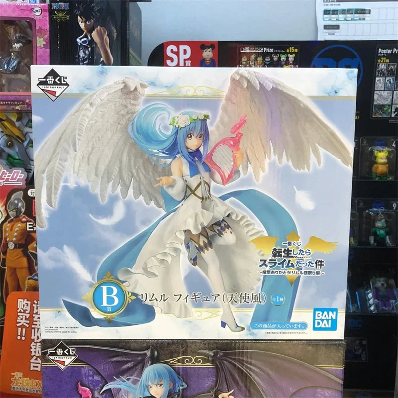 Original Bp Rimuru Tempest Engel Dämon Ichiban Kuji Damals wurde ich als Schleim wiedergeboren Anime Figur Modell Kawaii Spielzeug Geschenke