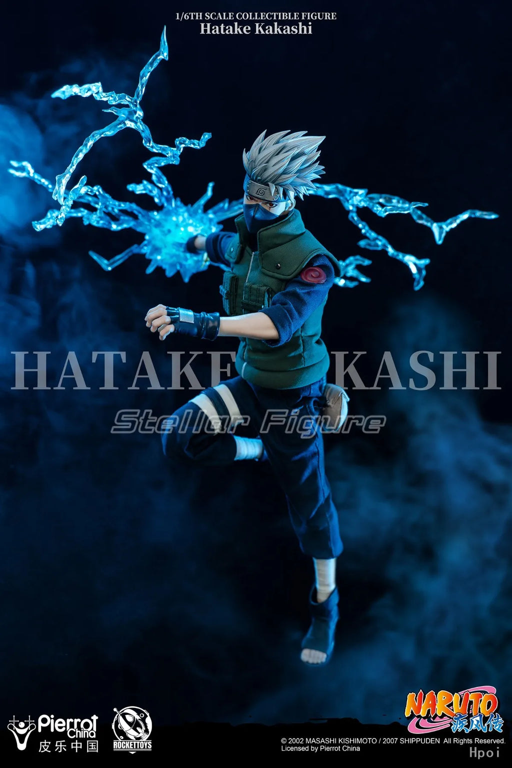 【SF】In Stock RocketToys NARUTO Shippuden Hatake Kakashi 1/6 Scale Collection Model Figures Anime