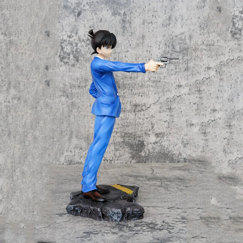 Detective Conan Kudou Shinichi And Conan Edogawa Aim Anime Figure Model Statue Collection Desktop Decoration Ornament Toys Gifts