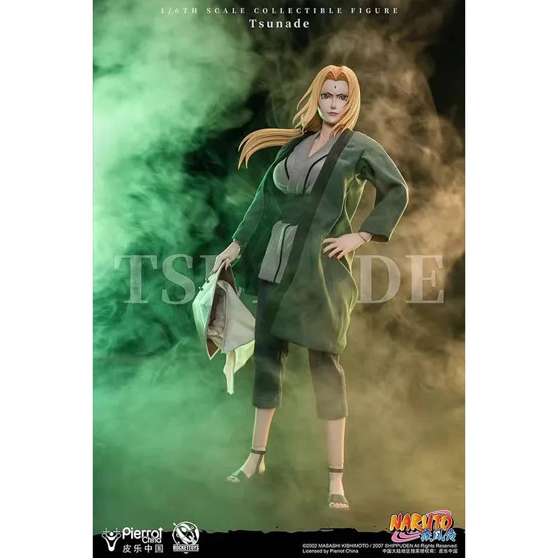 Original Rocket Toys ROC-009 1/6 Scale Naruto Tsunade In Stock Anime Action Collection Figures Model Toys