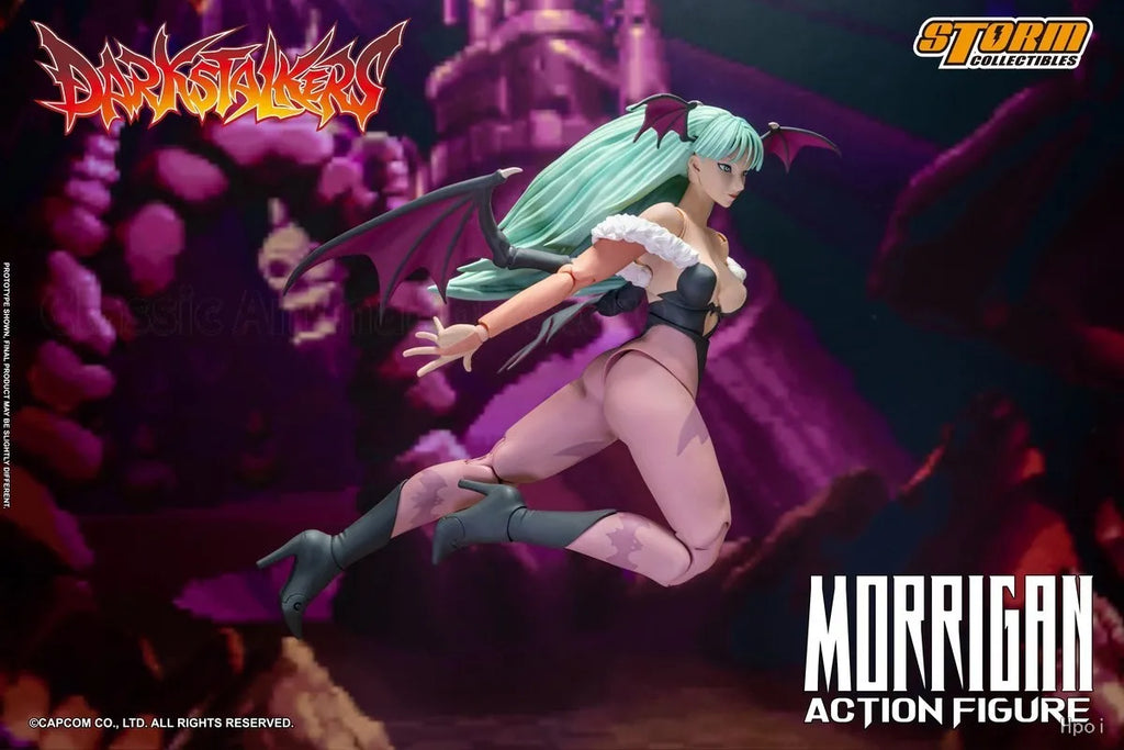 【Original】Storm Collectibles Darkstalkers: The Night Warriors Morrigan Aensland 1/12 Action Figure Model Toy