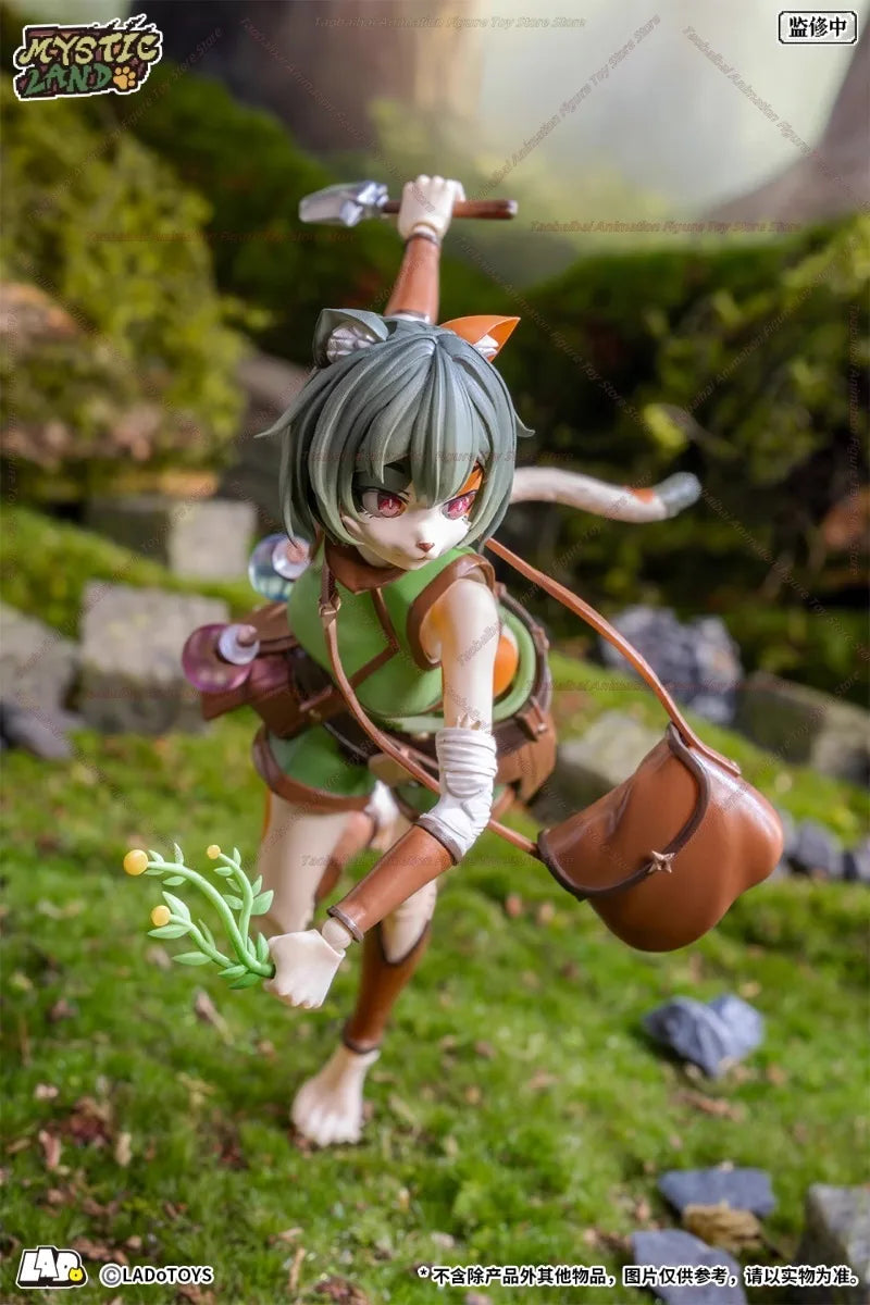 LADo TOYS 1/12 Adventure Squad Drei getigerte Katzen Kräuterkundler Tonya Actionpuppe