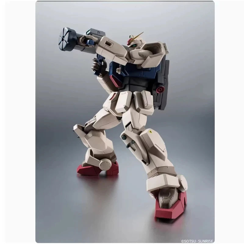 In Stock Bandai Tamashii Web Exclusive Robot Spirit Gundam Ground Type Desert Variant 08th Ms Team Collectible Action Figure Toy