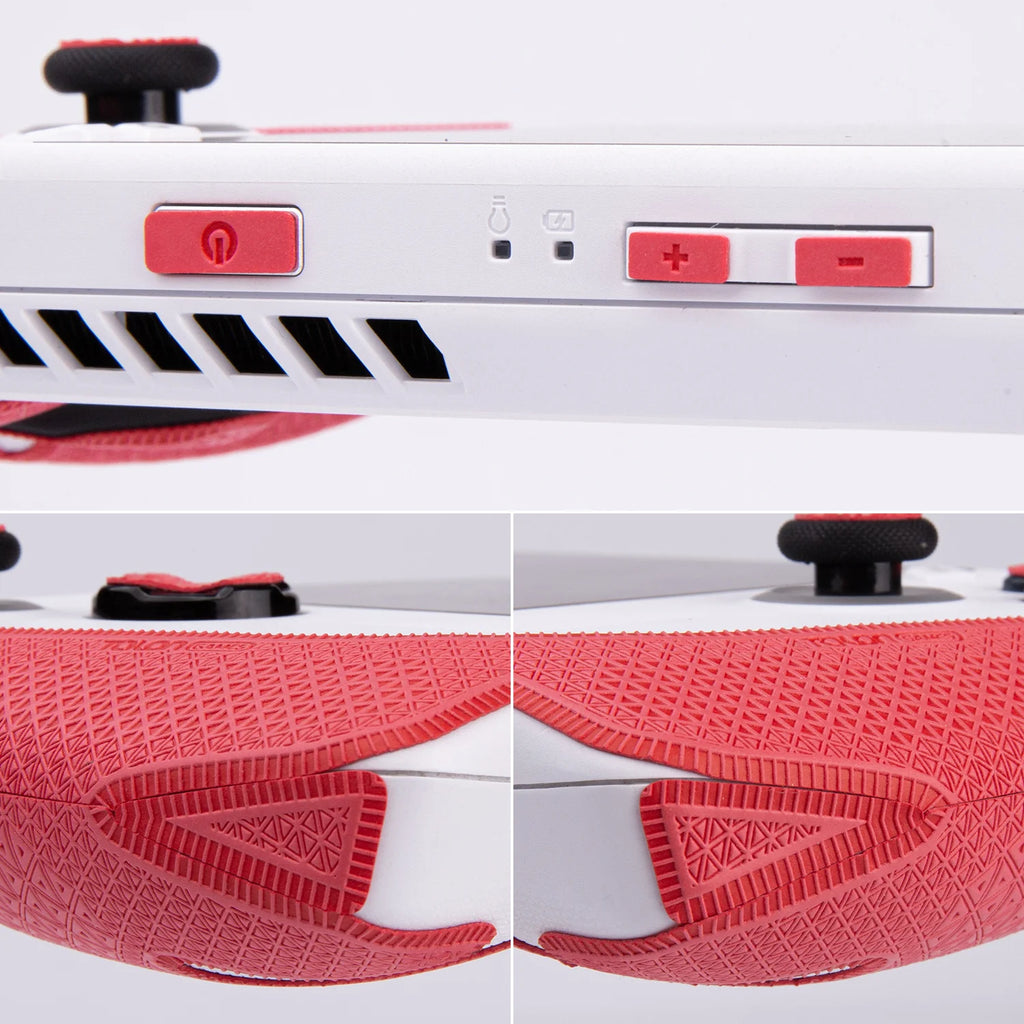 TALONGAMES Controller Grip Tape Compatible with ASUS Rog Ally,Anti-Slip,Buttons,Textured Skin Kit for Rog Ally Handle Grips(Red)