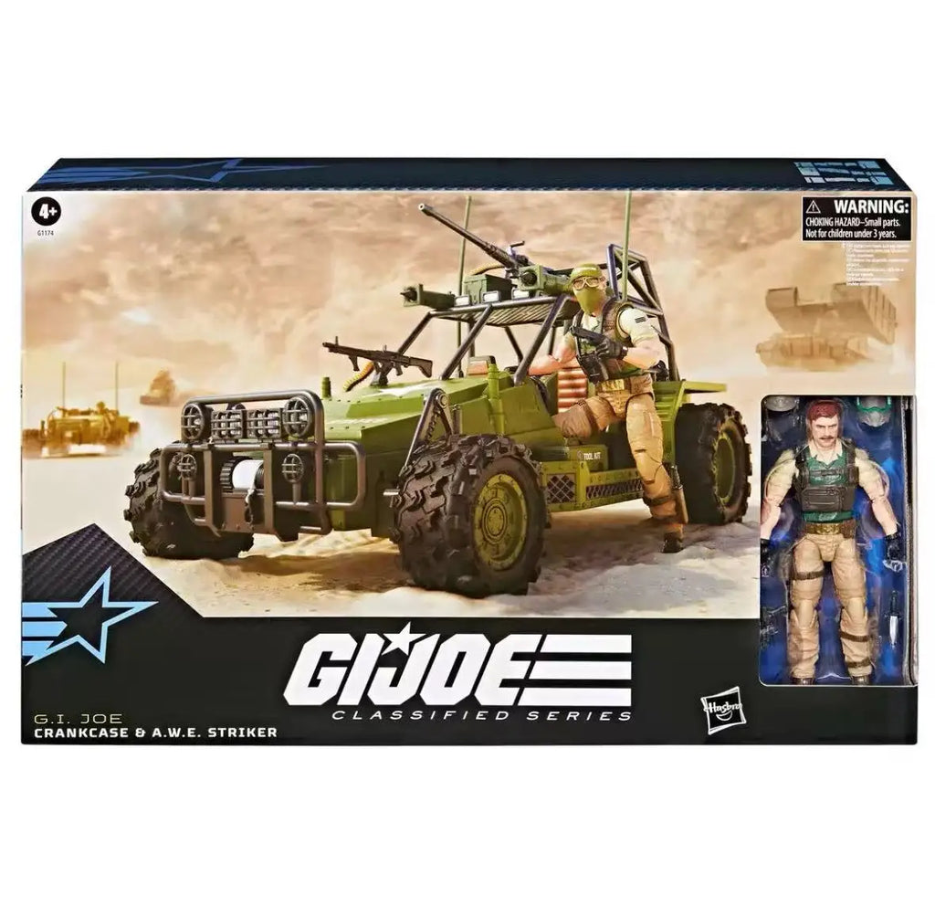 In Stock G.I. Joe GI Joe Classified Series 6" 171 Crankcase AWE Striker 4WD Vehicle SDCC Action Figure Model Toy Hobby Gift
