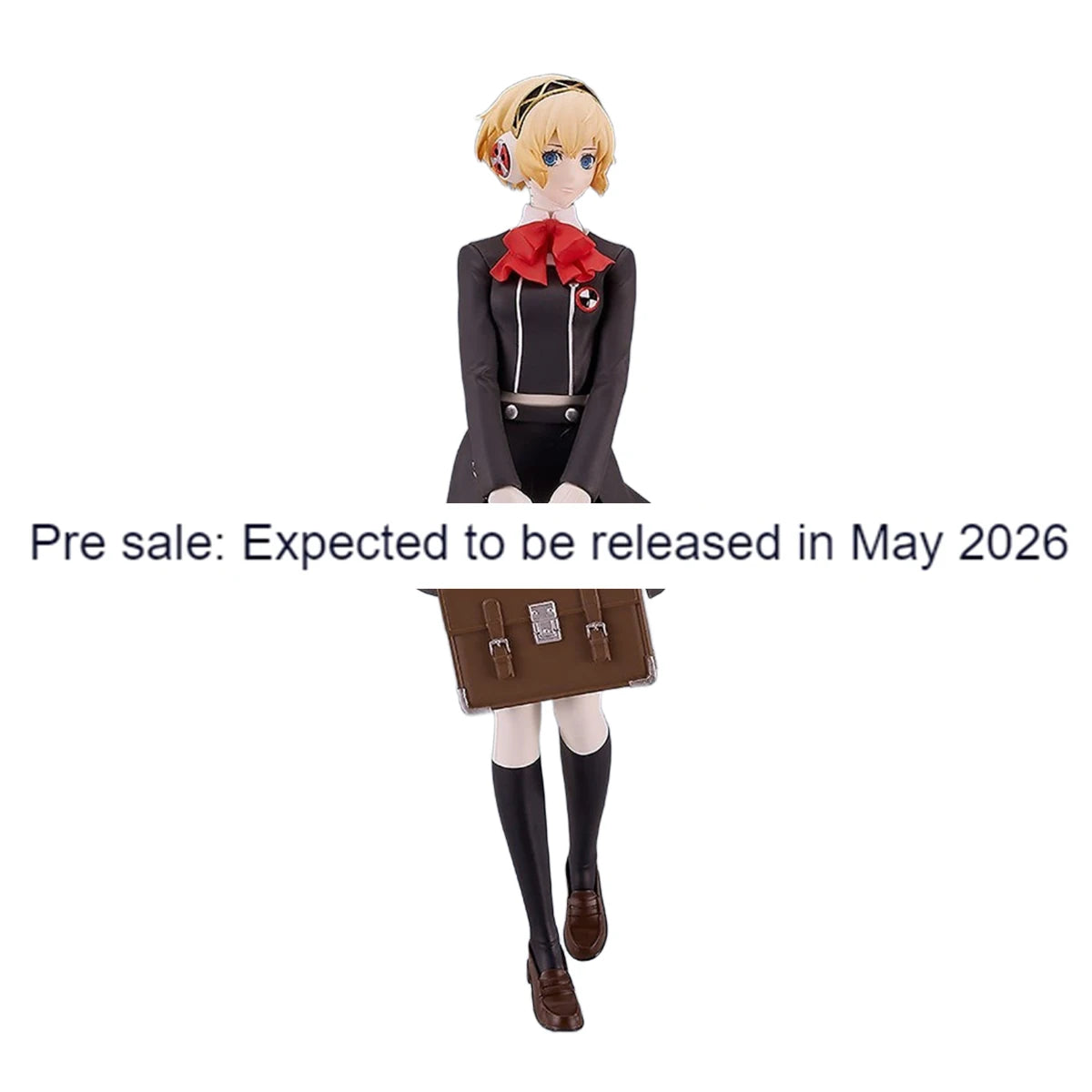 Original Genuine Good Smile Company Prepainted Pop Up Parade Persona 3 Reload Aegis School Uniform Ver. H=160mm Game Figure Gift