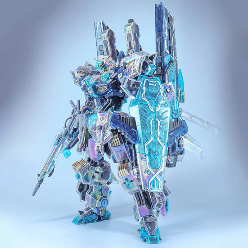In Stock EDDAS Model Asgard MG 1/100 Hologram Ver. Assembly Model Kit Toy Special Clear Color Action Figure Model Kits Gifts