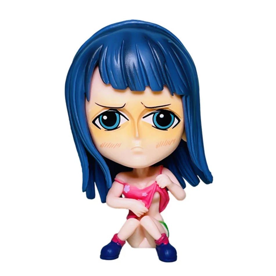 Anime One Piece Figur 17 Styles Zoro Luffy Sanji Ace Robin Nami Frank Usopp Brook Chopper PVC Dekoration Figur Modell Spielzeug Geschenk