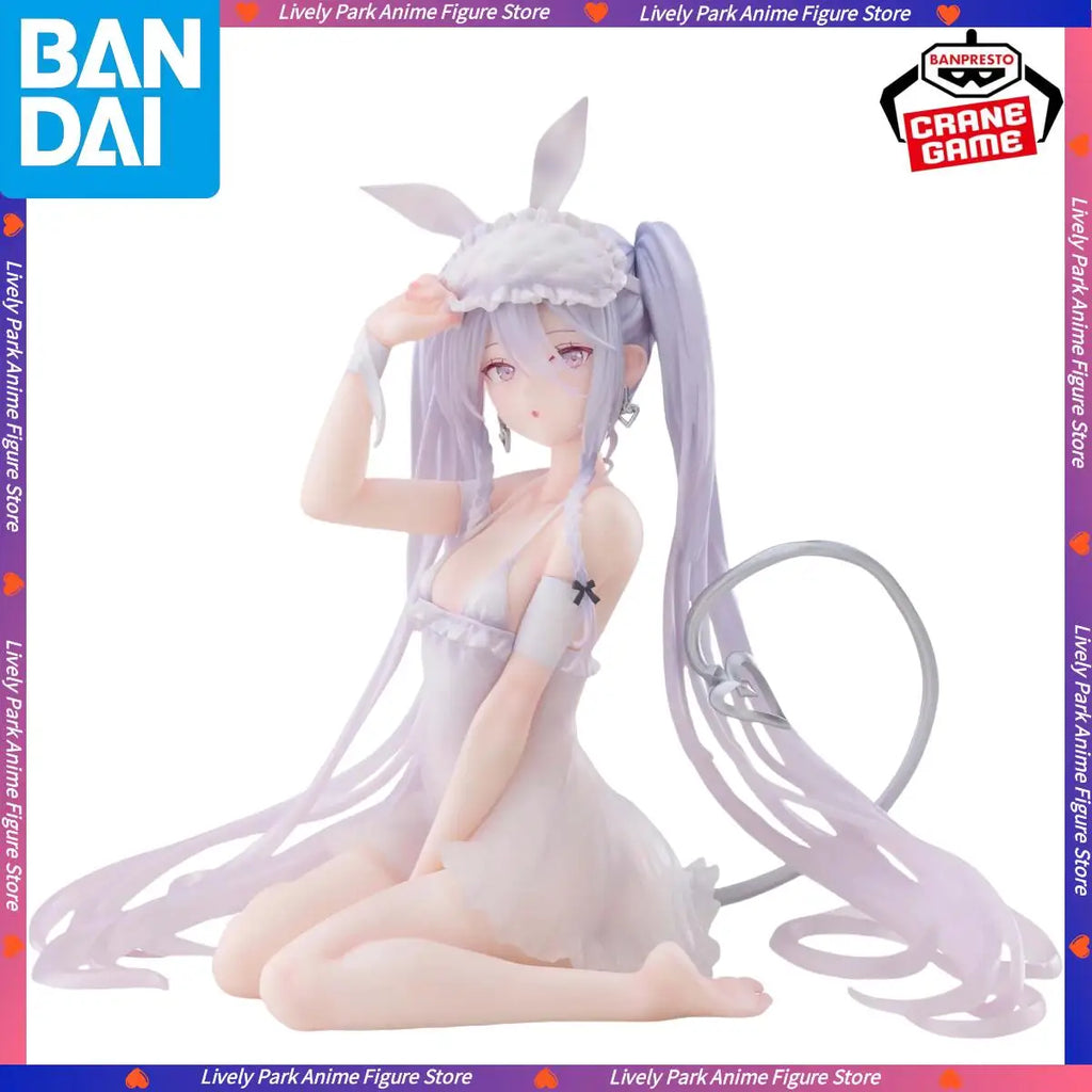 BANDAI Original Boxed Rurudo ESPRESTO-Sleepy Bunny Eve Action Figures Girl Model Toys Besktop Decorate Collection Birthday Gifts