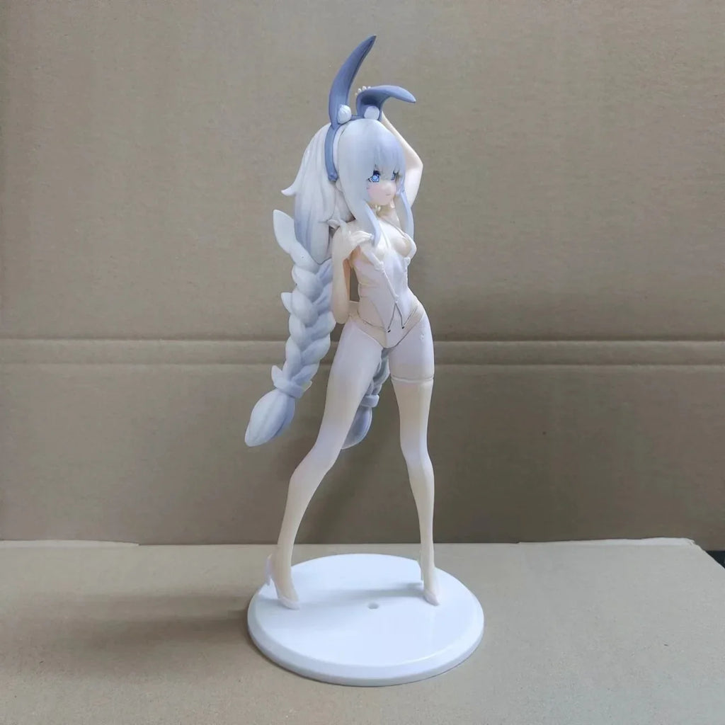 Anime-Spiel Azur Lane MNF Le Malin Stehende Haltung Actionfigur PVC Bunny Girl Modellstatue Schreibtischdekor Spielzeug Puppengeschenke