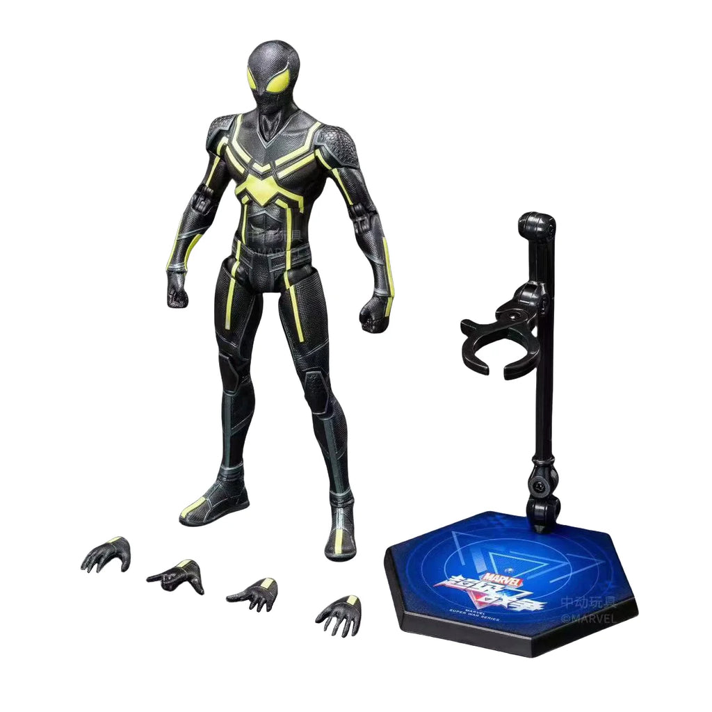 ZD Toys Super War Big Time Spider-Man Actionfigur ML Avengers Infinity War Iron Spider 2.0 1/10 Spider-Man-Sammlungsspielzeug