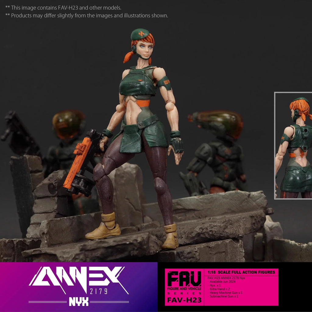 In Stock Acid Rain War ANNEX 2179 FAV-SP27 Aid Angel H34L Animation Model Action Figure Toy Collections Gifts