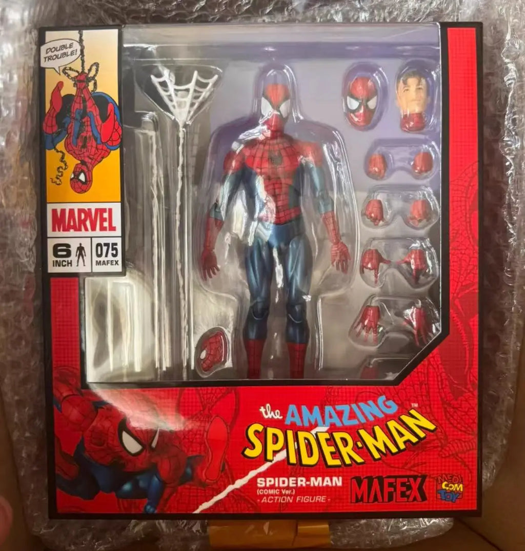 Medicom Toy MAFEX Star Wars Spider Man Comic Version Series Ben Riley\268 Scarlet Spider Action Figure Model Toys Movable Model