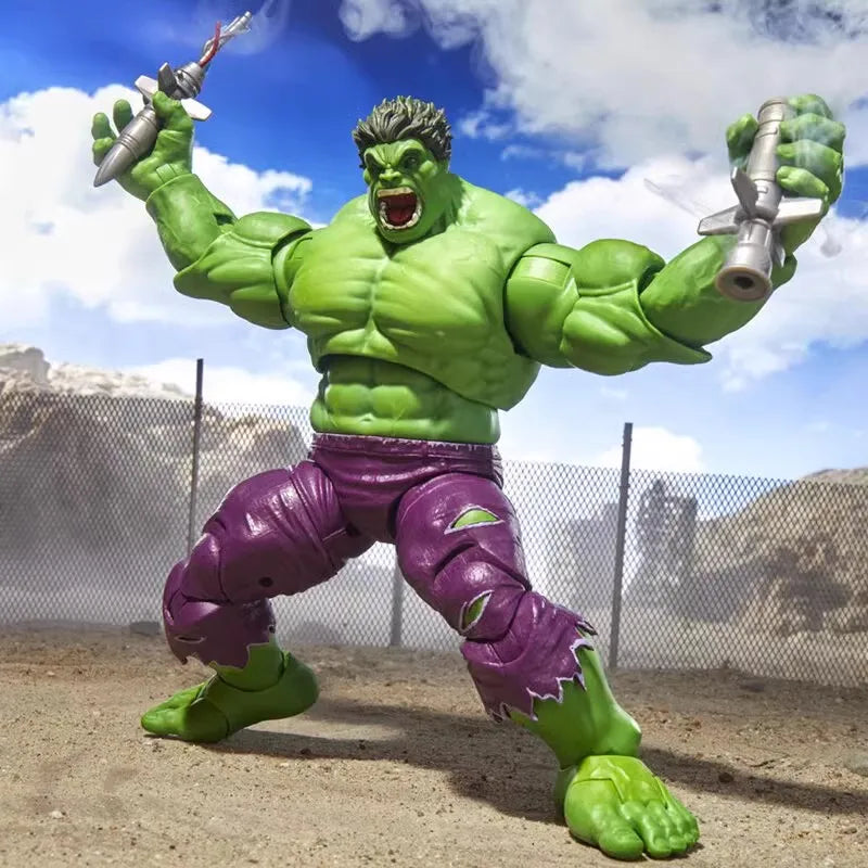 In Stock Marvel Legends The Hulk Maximum Series 1/12 Action Figure Jointed Movable Doll Desktop Collectible Figurine Toys Gift