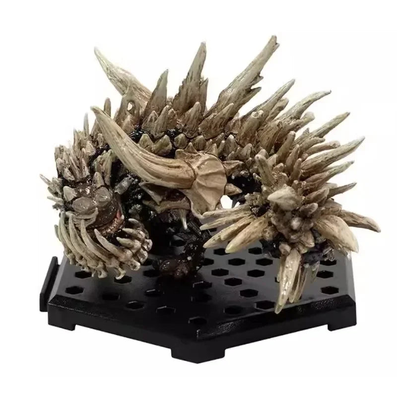 Monster Hunter World Iceborne Action Figure PVC Model, Nergigante Tigrex Basarios Dragon Collectible Decoration Toy for Adults