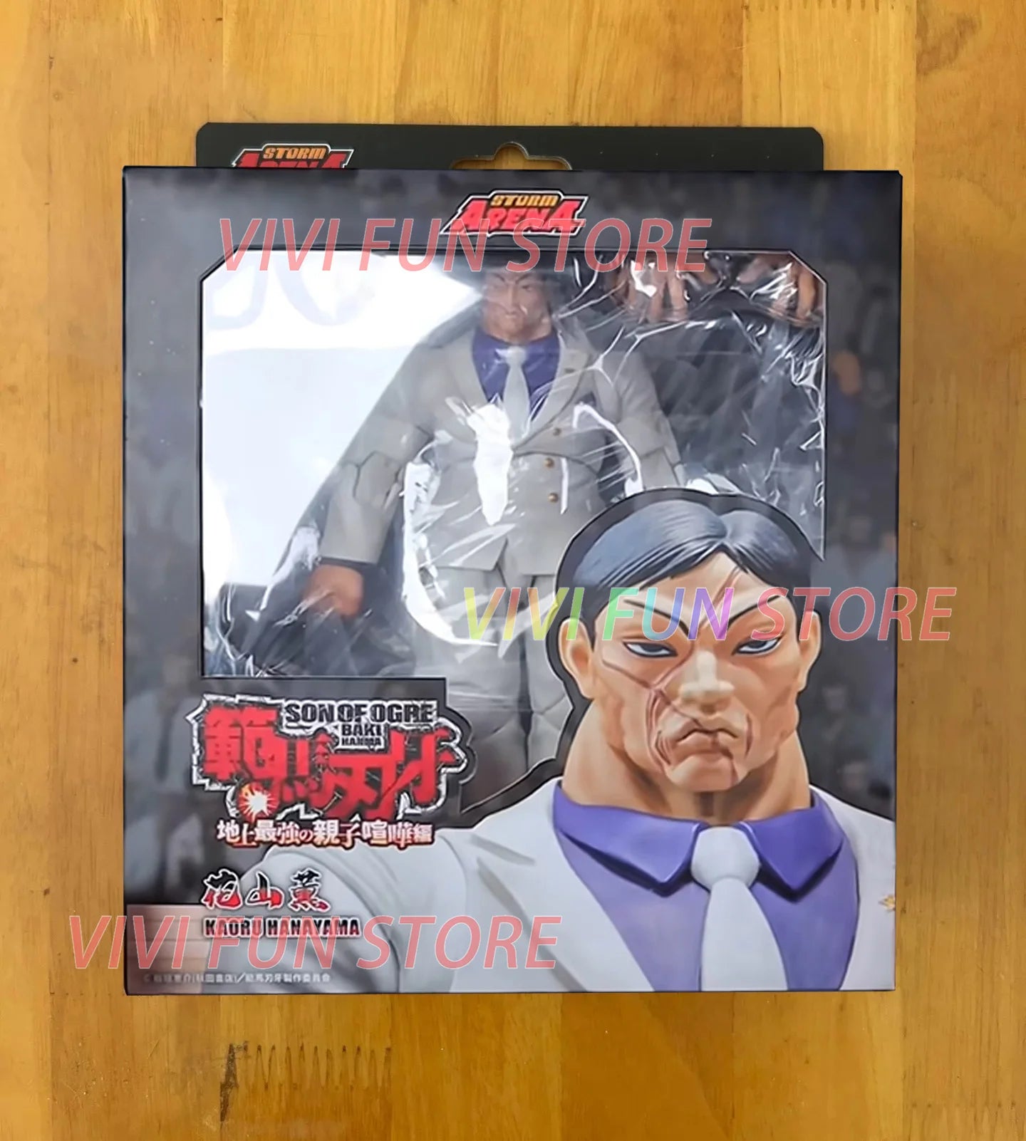 In Stock Storm Toys Arena Kaoru Hanayama 6 inches Hanma Yujiro Hanma 1/12 PVC Anime Figures Model Toys BAKI boy ST Small size