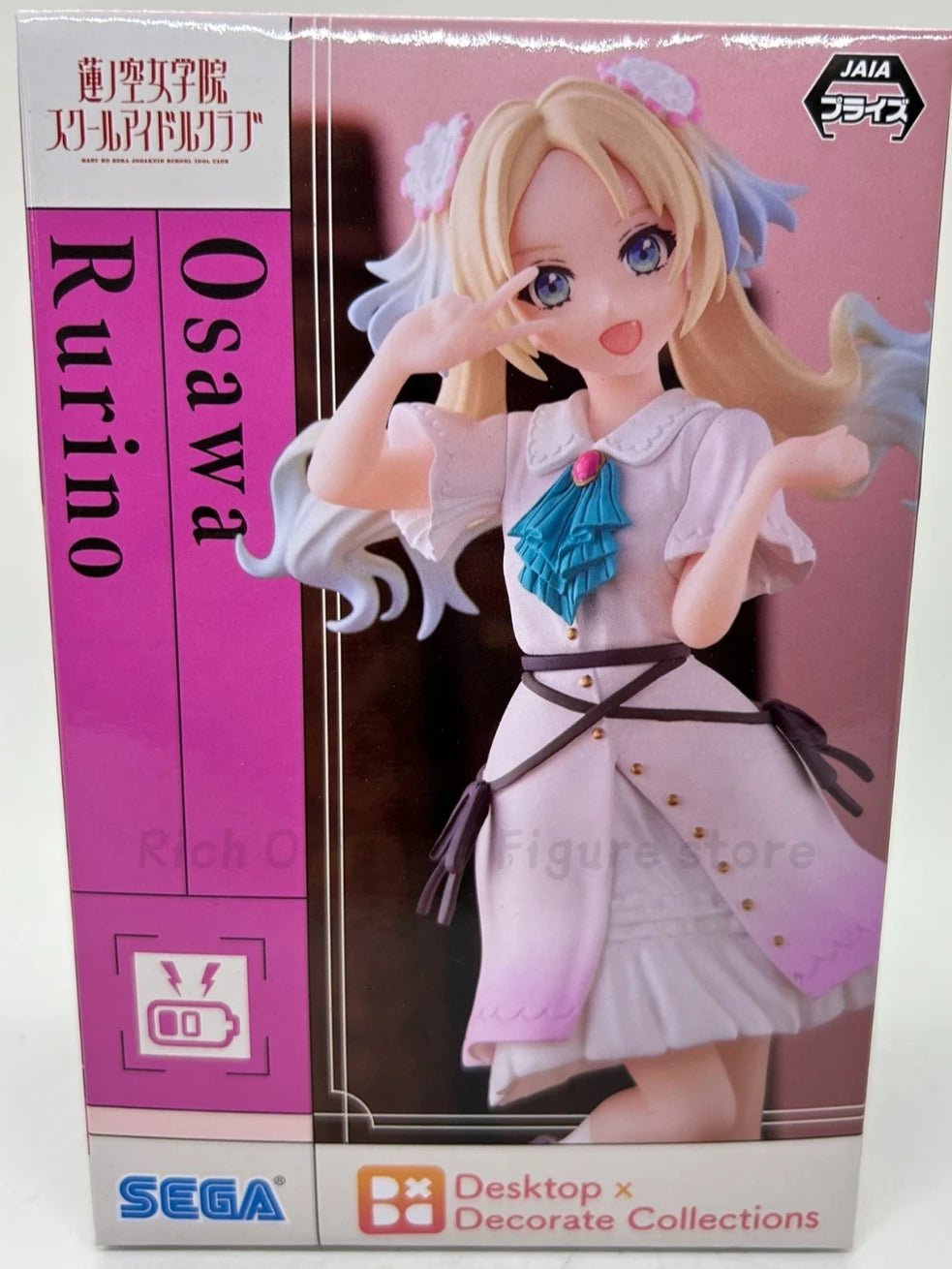 【In stock】Original SEGA LOVELIVEhasunosora Desktop X Decorate Collections Osawa Rurino/Osawa Rurino Anime Figures Models Toys