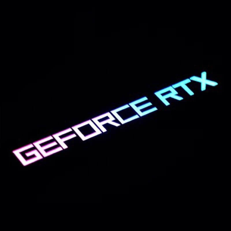 Graphics Card Side Panel RGB For RTX 4080 4090 3080 3090 AMD RX6900 7900 GPU Modify 5V 3PIN ARGB AURA SYNC PC Case DIY MOD