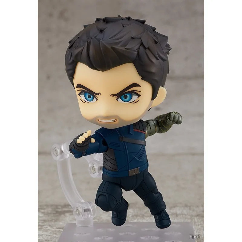 GSC Original NENDOROID Series 1617-DX Winter Soldier DX Edition Action Figure Model Toys Movable Model Ornaments Gifts Fo Boys