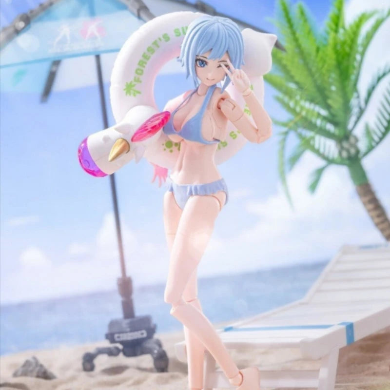 Nuclear Matrix Gynoid Special Edition Vivian Haye - Shining Summer Ver. Anime Figures Toys For Boys Collectible Model Ornaments
