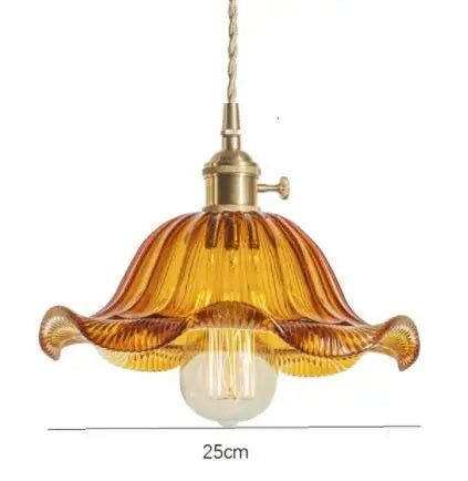 IWHD Big Glass Pendant Lights Fixtures Bedroom Dinning Living Room
