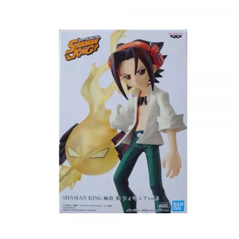 Original Banpresto In Stock Shaman King You Asakura Kyoyama Anna Tao Ren Horohoro Matamune Action Figure Model Collectibles Gift
