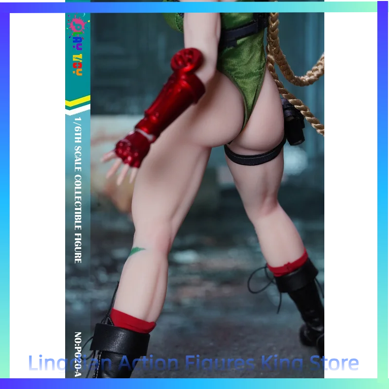 In Stock PLAY TOY 1/6 Fighting Female Warrior Jiami NO:P020-AB Animation Character Model Action Figure Toy Collection Gift