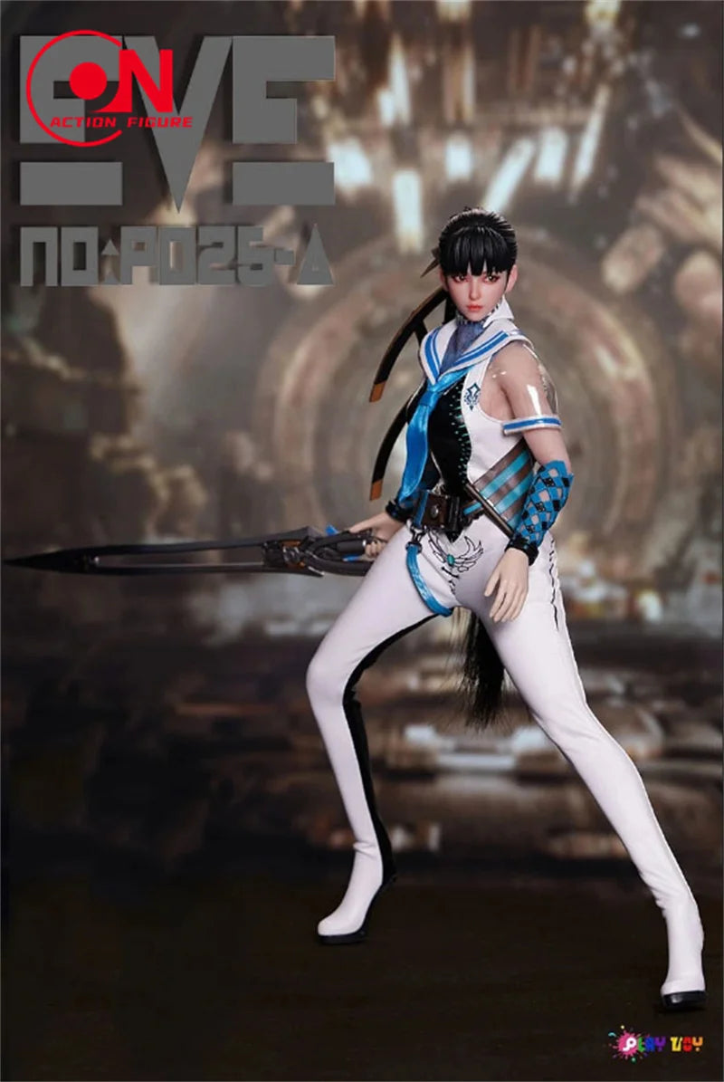 2025 Q4 PLAY TOY P025 1/6 Eve Movable Eyes Action Figure 12'' Female Soldier Figurine Model Full Set Collectible Toy