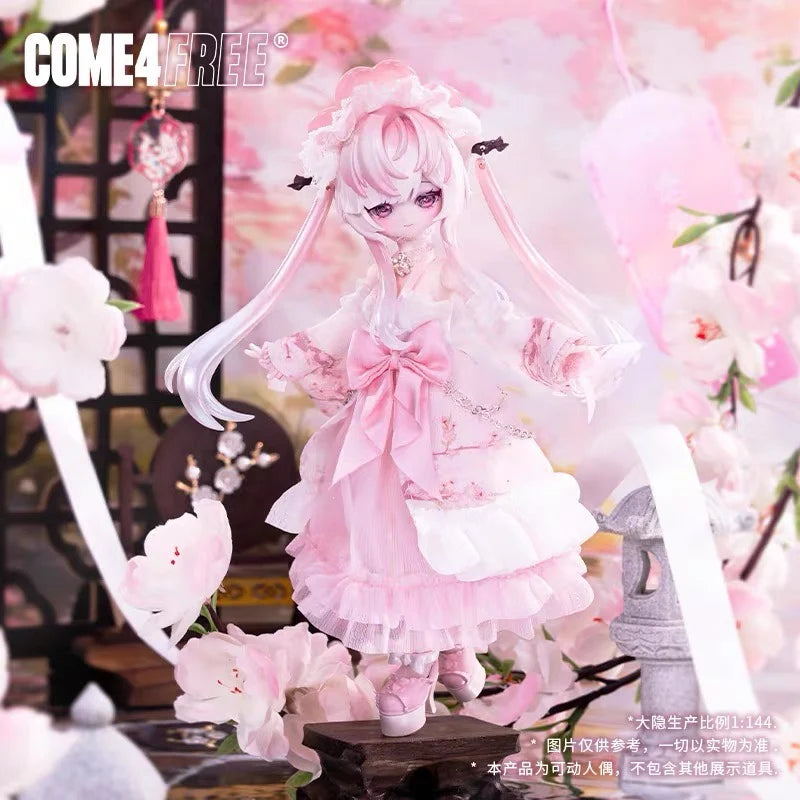 Come4free Minty V3 Fortune Slip Spirit Mystery Boxes 1/8 Movable Doll Costume Bjd  Doll Action Figure Toy Favorite Gifts