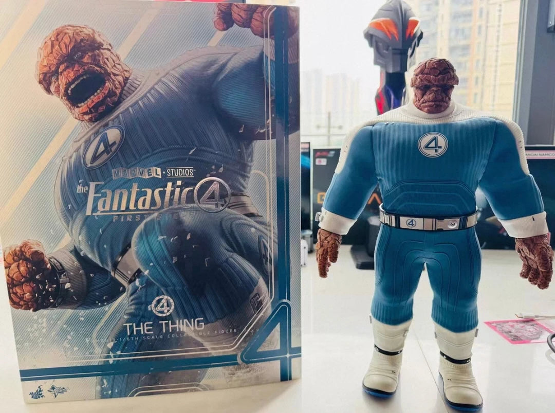 24 Hours Shipping HotToys MMS813 Fantastic 4 First Show of Strength Stone Man 1/6 Action Figure Gift Collection
