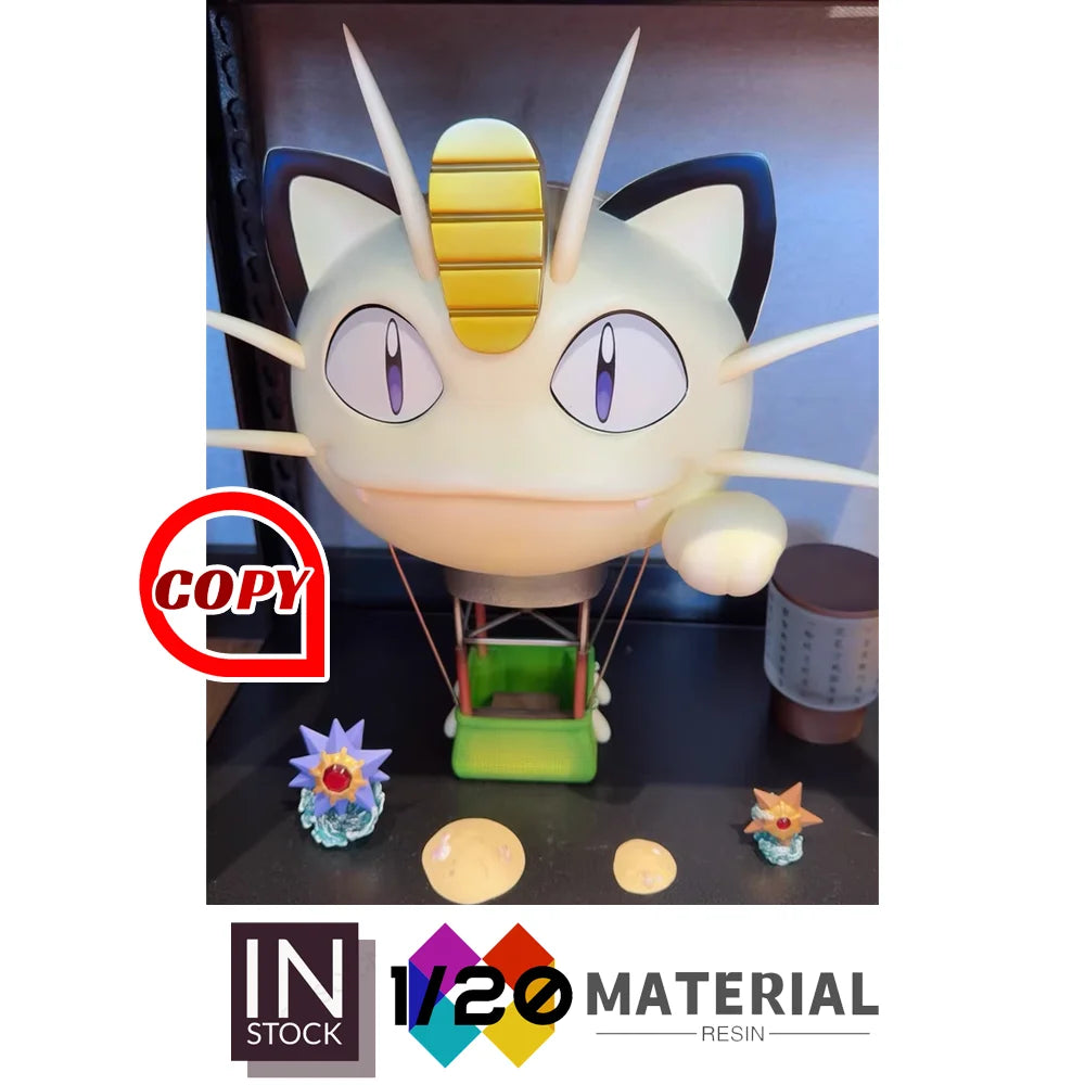 [In Stock]1/20 Resin Scale World [COPY POKE H] – Meowth Hot-air Balloon Huge Split3