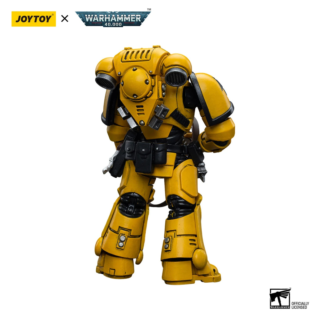 JOYTOY Warhammer 40K 1/18 Action Figure Imperial Fists Intercessors Anime figures Toys