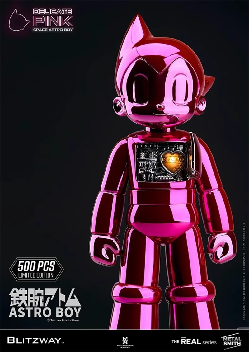 Blitzway Space Astroboy semi-perspective internal structure doll pink blue Figure Model Toys collection scene ornaments