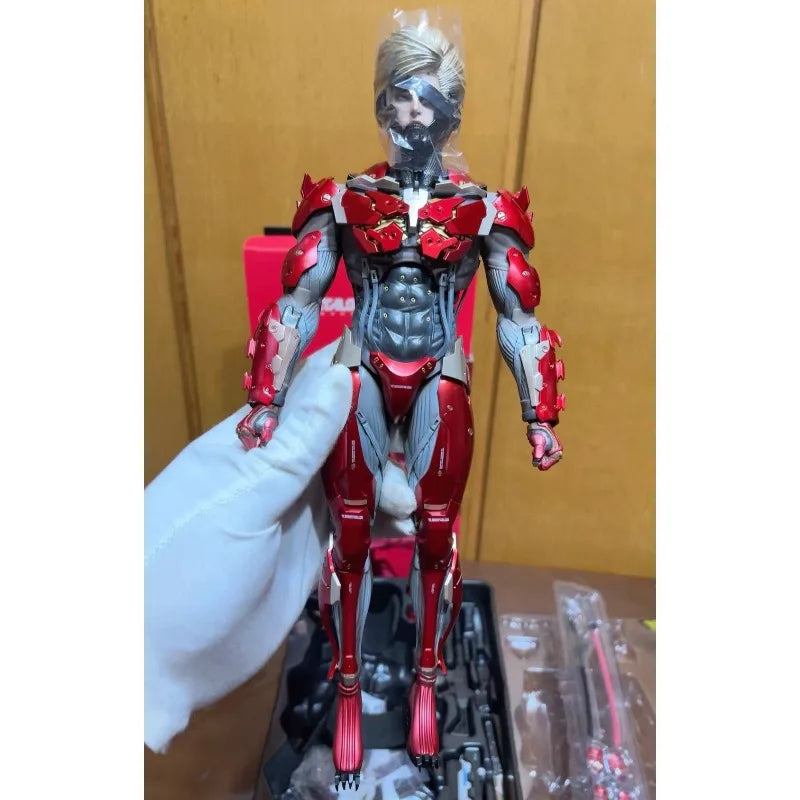 In Stock HOTTOYS HT 1/6 VGM19 Metal Gear Rising Red Thunder Venue Limited Edition Action Figure Model Gift Collection