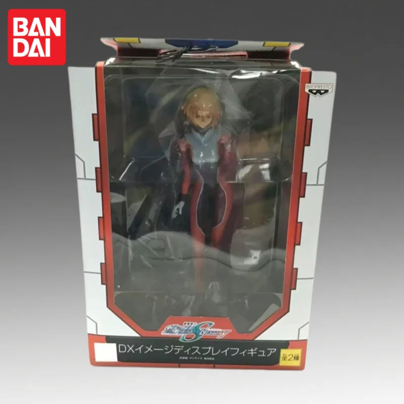 In Stock Bandai Original Banpresto Gundam Cagalli Yula Athha Action Figure Model Doll Brand New Boxed Anime Characters Toys