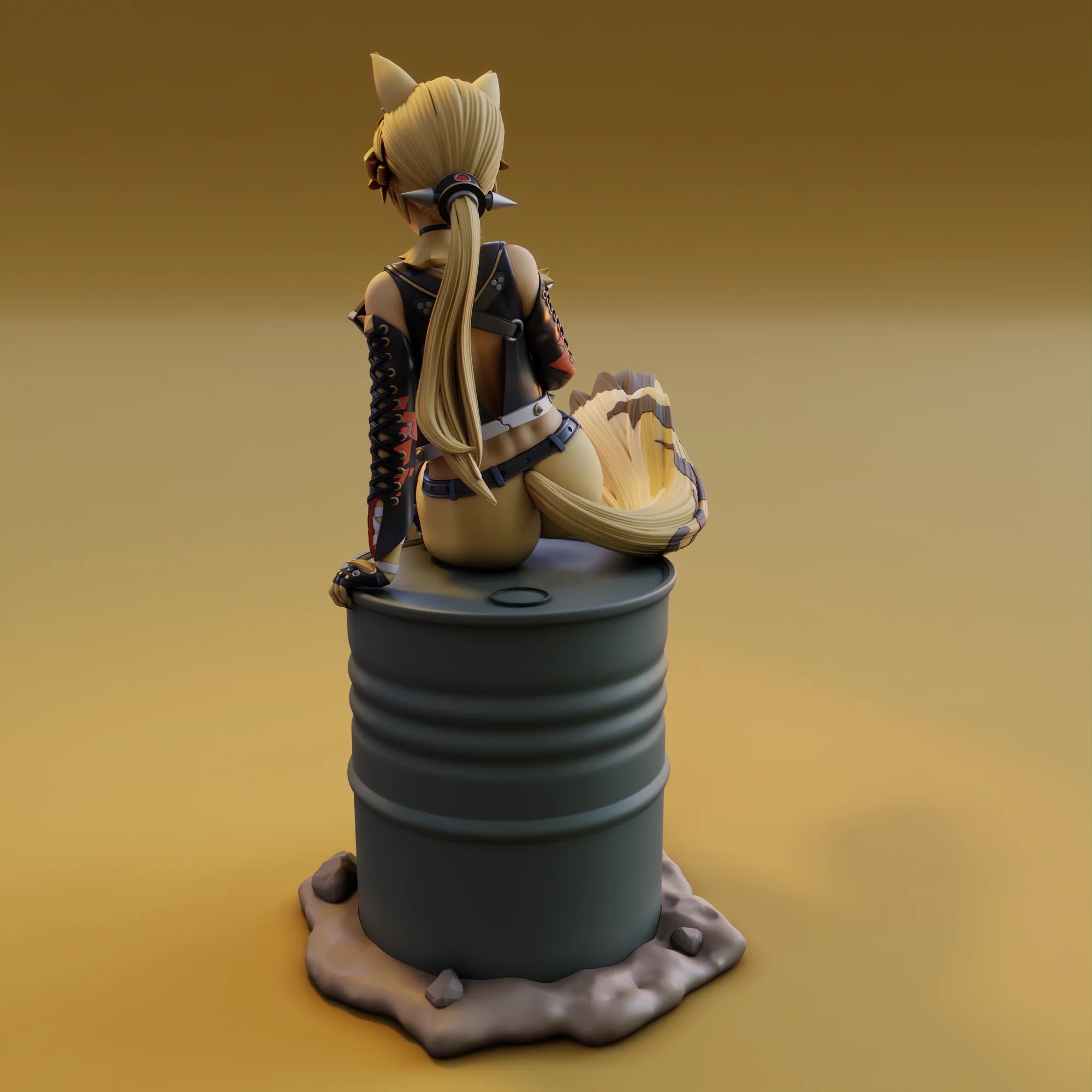 18cm-15cm-12cm-10cm) 3D Print Resin Toy Kit Gk Unpainted Figurine Diy Unassembled Statue Figures Model Toys